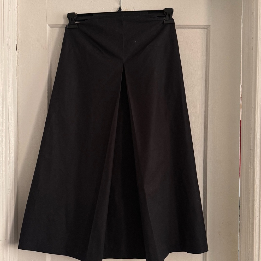 La Prestic Ouiston Paris Strapless Black Cotton Dress with Built-In Corset Sz S - Picture 9 of 13